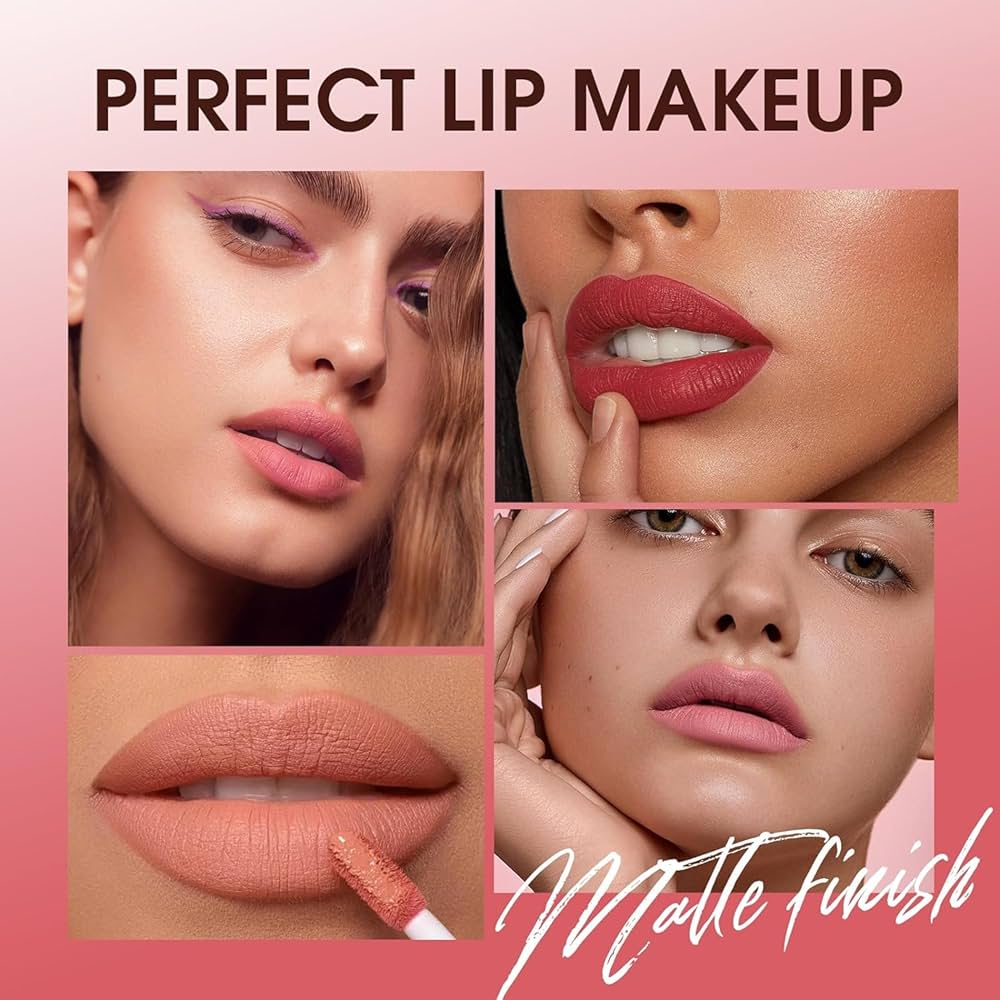 Huda Beauty matte Finishing Lipstick ( Pack of 12 )
